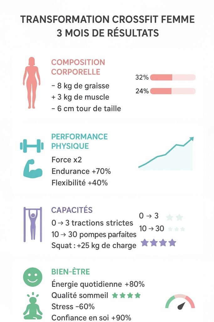 progression crossfit femme