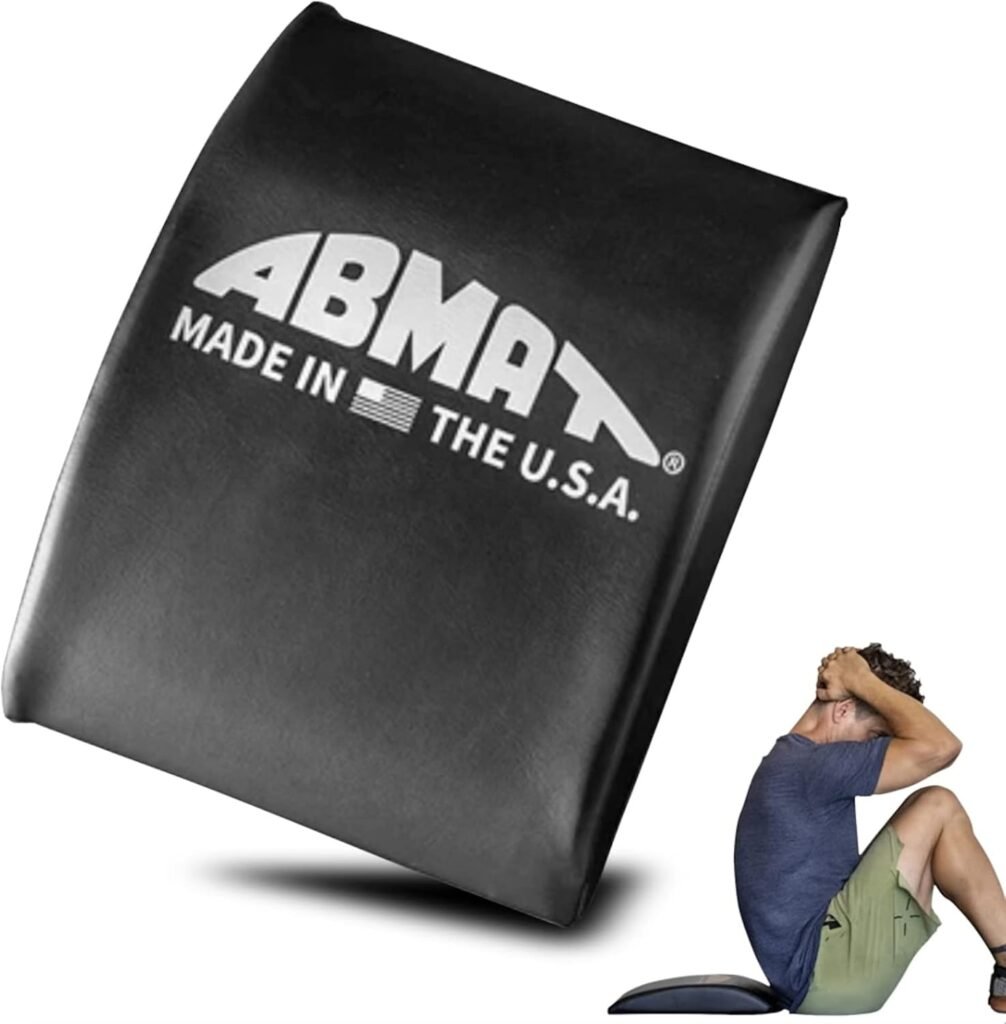 AbMat The Original Abdominal Trainer Works Entire Abdominal Muscle Group for Complete AB Workouts, Black
