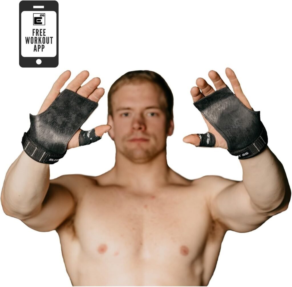 Element 26 IsoGrip Poignées pour Fitness, Gymnastique, haltérophilie et WOD – Gants WOD, poignées de Gymnastique pour Homme et Femme – Gants d'entraînement croisé pour Muscles et tractions