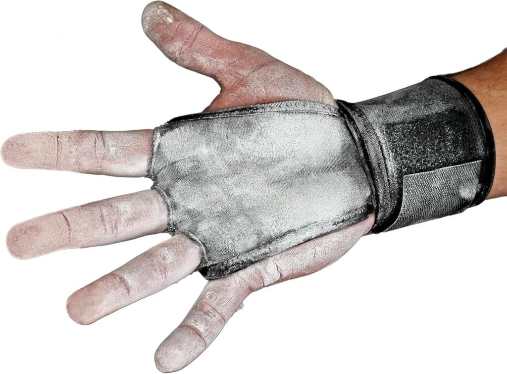 JerkFit Wodies Wrist Wraps 2-en-1 – Poignées avec Support de Poignet et Protection Complète des Paumes pour Musculation, WOD, Calisthénics & Gymnastique – Gants d’Entraînement