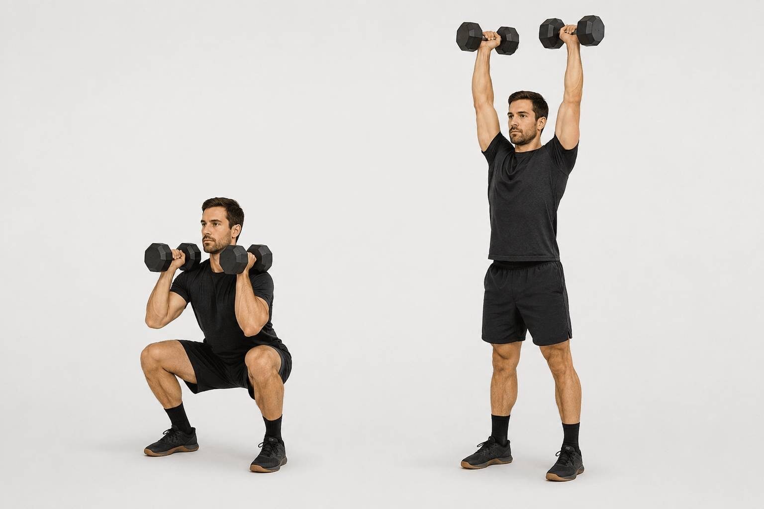 Dumbbell-Thruster